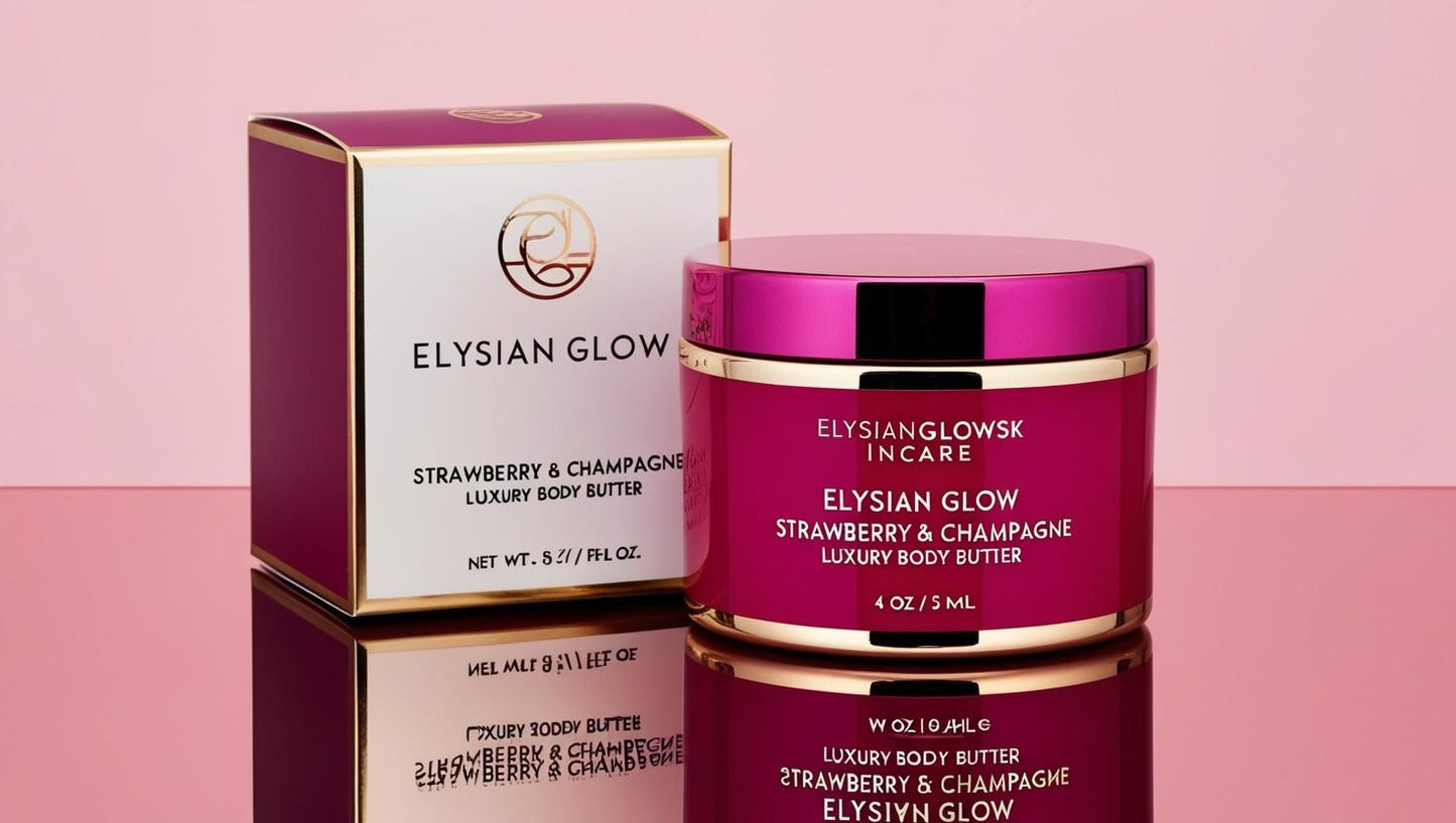 Elysian Glow Strawberry & Champagne Body Butter