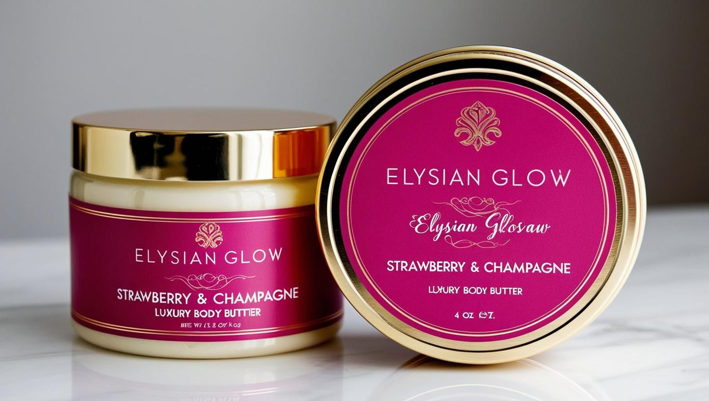 Elysian Glow Strawberry & Champagne Body Butter