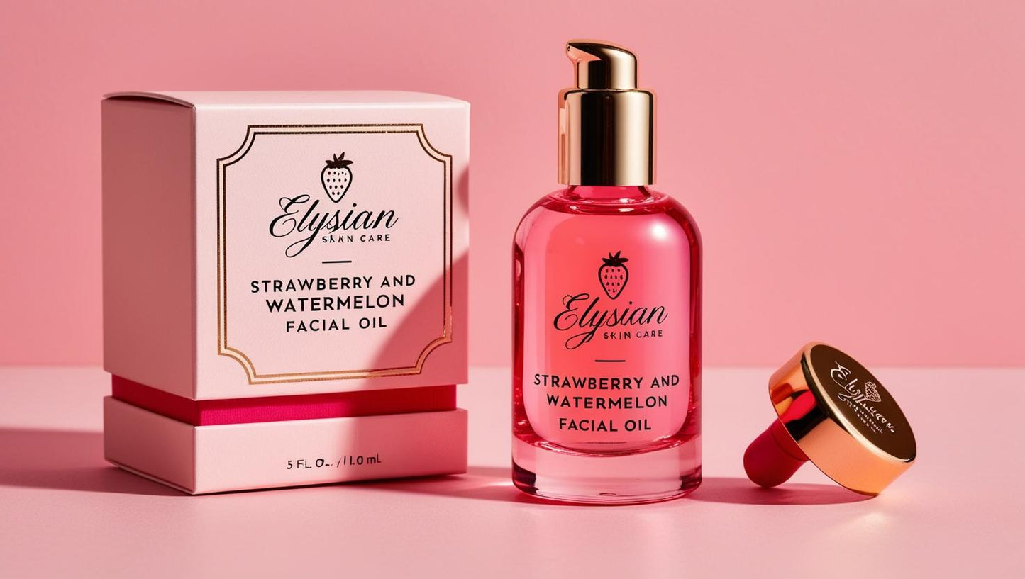 Elysian Glow Strawberry & Watermelon Facial Kit